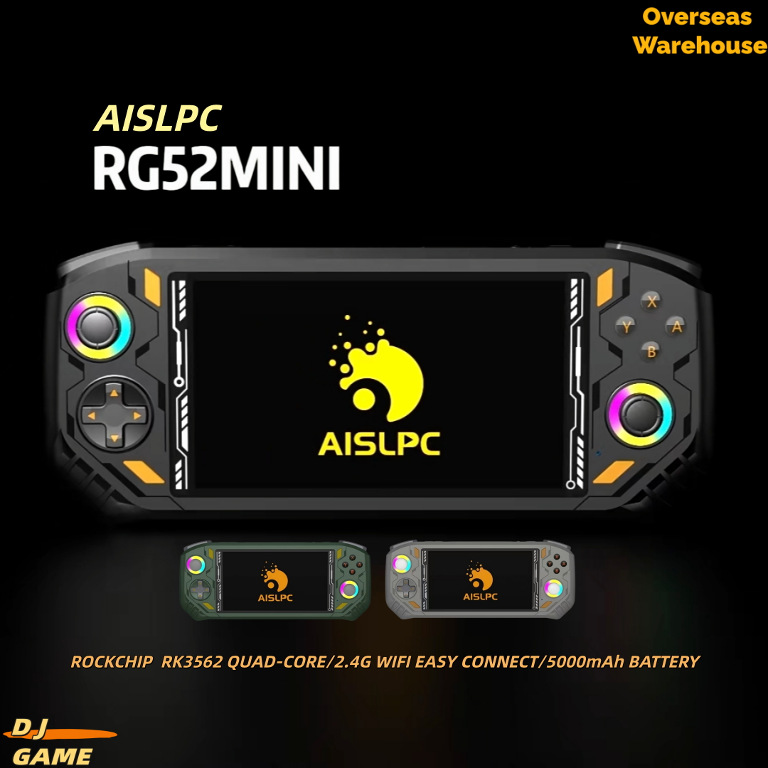 Retro Gaming Devices - AISLPC RG52 MINI เครื่องเล่นเกมย้อนยุคพร้อมชิป RK3562, รองรับระบบคู่,