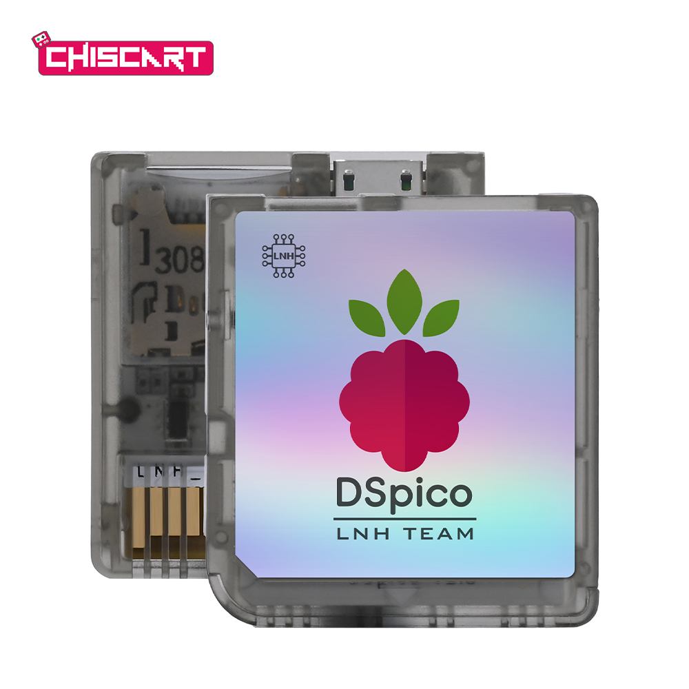 Retro Gaming Accessories - Chiscart กล่องใส่ตลับเกมแบบใส MicroUSB DSpico Game Reader