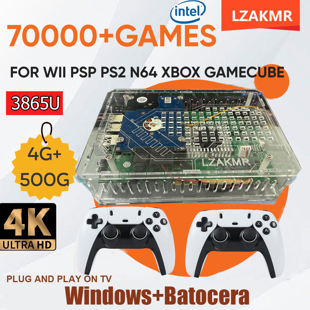 Retro Gaming Windows - เรโทร ยู 9 โปรเกมคอนโซล 500GB เกม