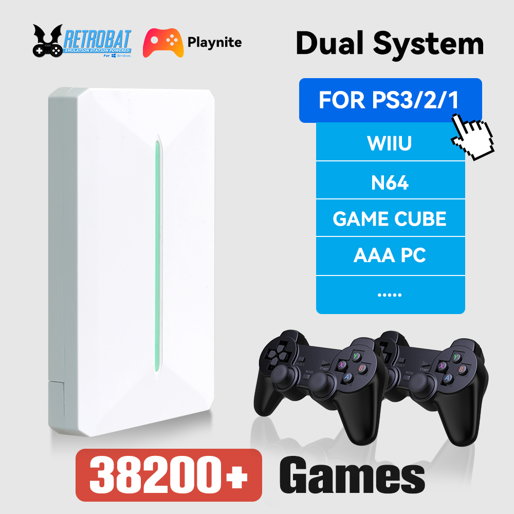 Retro Gaming Emulator Pc - Retrobat & Playnite Retro Gaming HDD
