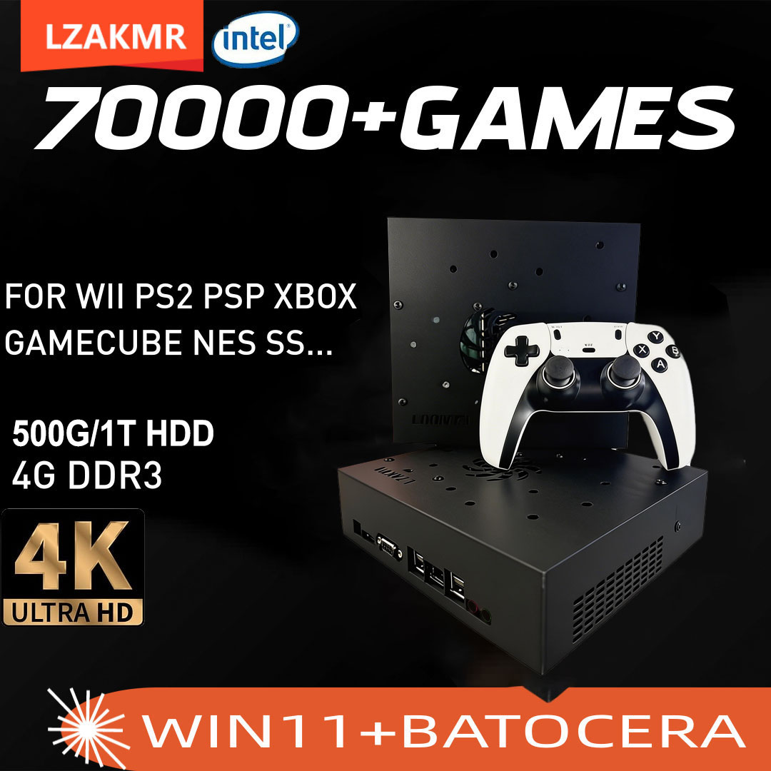 Retro Gaming Devices - ซุปเปอร์เกมคอนโซล X8 Pro 70000+ เกม I3-3110M
