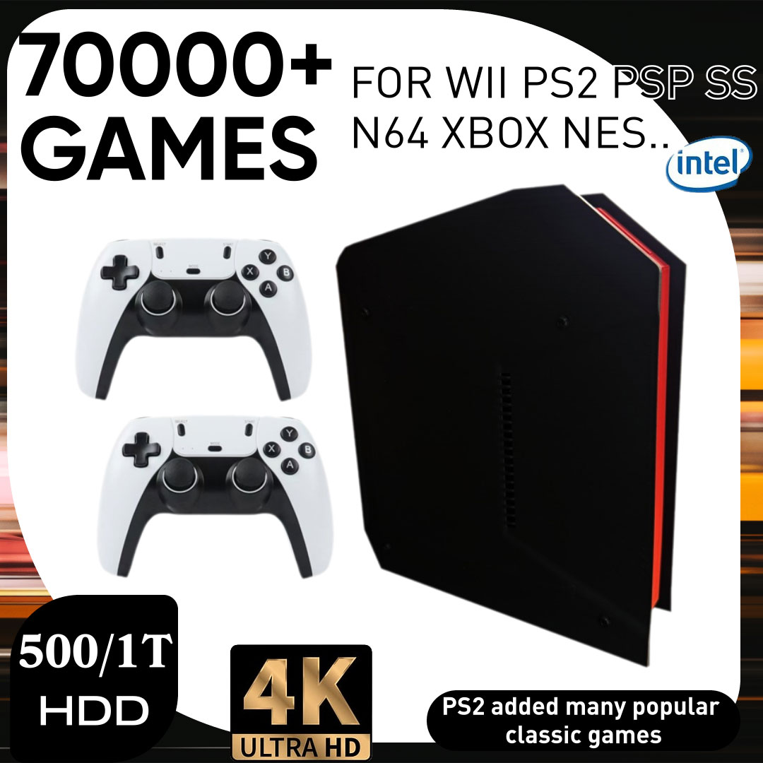 Retro Gaming Kiosk - เครื่องเล่นเกมย้อนยุค X4 พร้อมระบบคู่ 1TB และ CPU