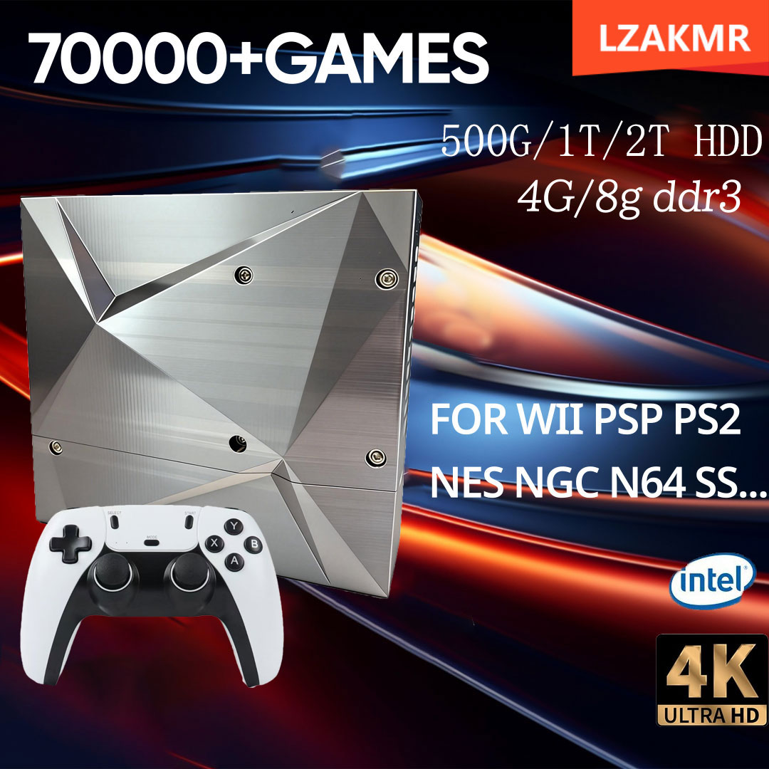 Retro Gaming Windows - เครื่องเล่นเกมย้อนยุค P88 พร้อมฮาร์ดดิสก์ 2TB เกมส์มากกว่า 70000
