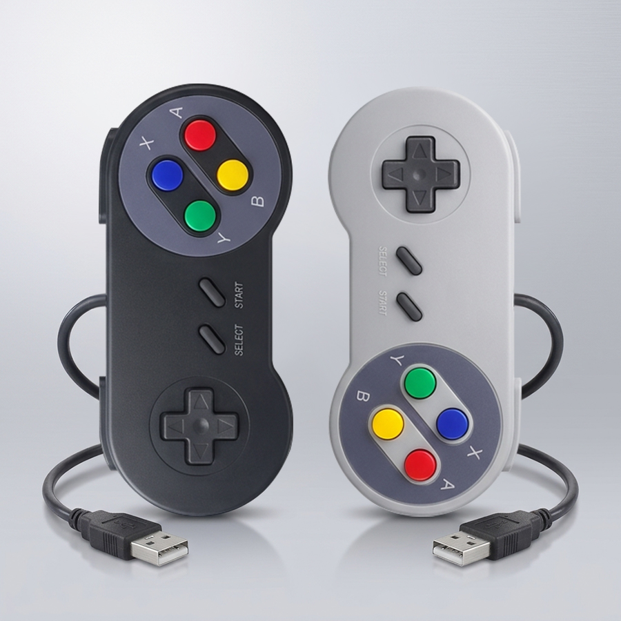 Retro Gaming Windows - จอยสติ๊กเกม USB สำหรับเล่นเกมย้อนยุค สำหรับพีซี NESPi RetroPie