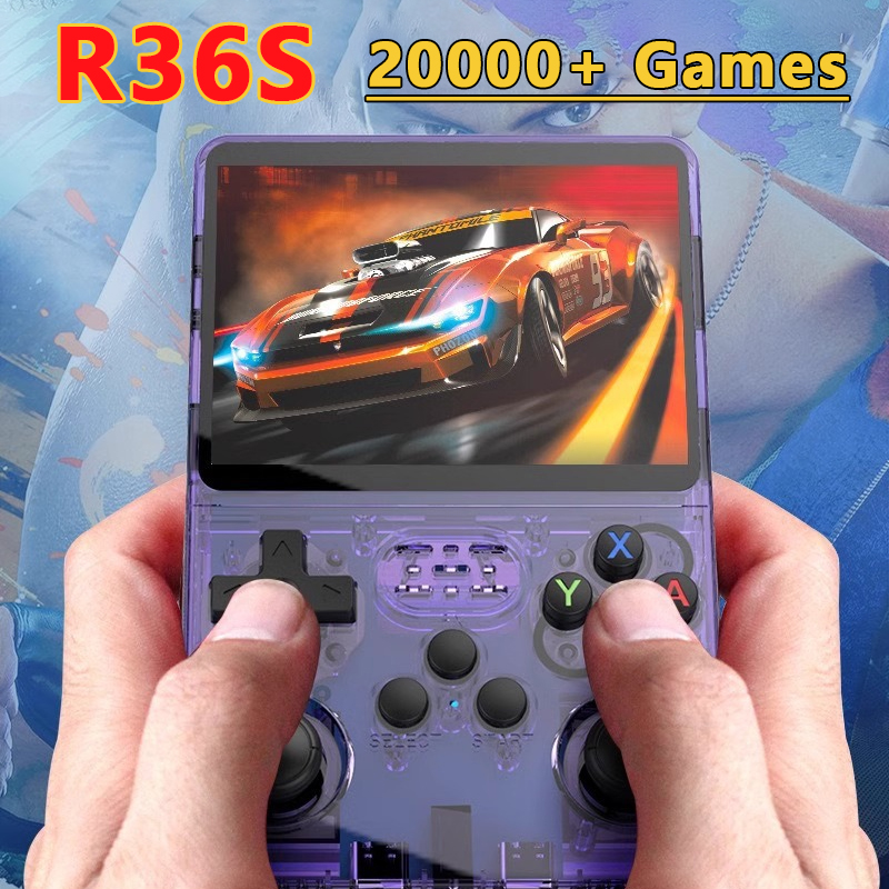 Retro Gaming Os Linux - เครื่องเล่นเกมพกพา NEW R36S Retro ระบบปฏิบัติการ Linux