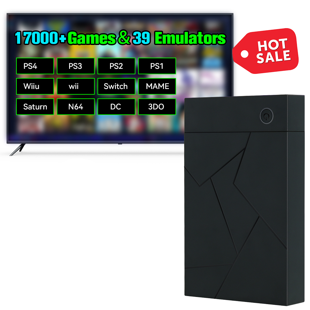 Retro Gaming Emulator Pc - 3TB Gaming HDD Retro Emulation ฮาร์ดไดรฟ์