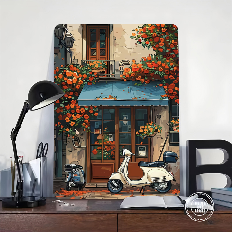 ป้ายร้านขายสกู๊ตเตอร์วินเทจ ป้ - Retro Gaming At Home บทวิจารณ์และราคา