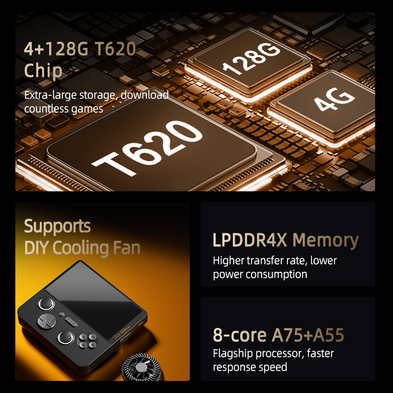 GAMEMT E5 Ultra 4+128GB หน้าจอ - Retro X8 Gaming Console บทวิจารณ์และราคา