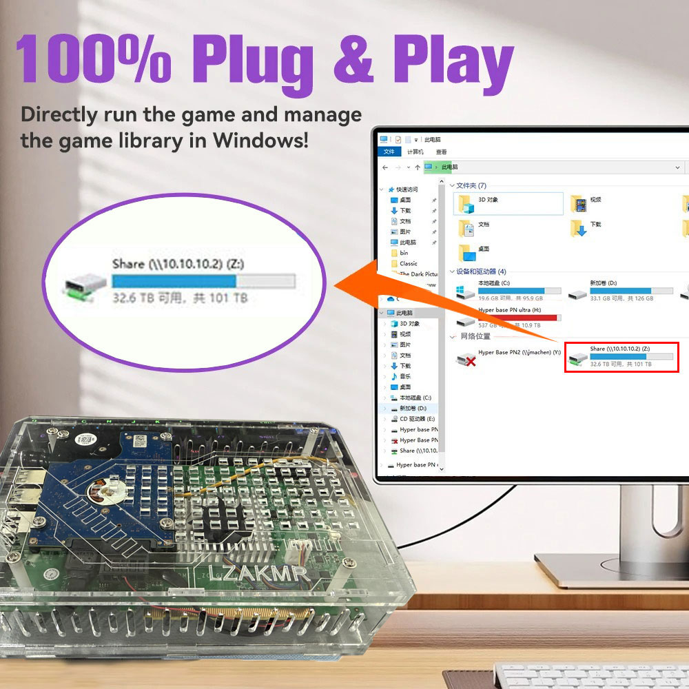 เรโทร ยู 9 โปรเกมคอนโซล 500GB  - Retro Gaming Windows บทวิจารณ์และราคา
