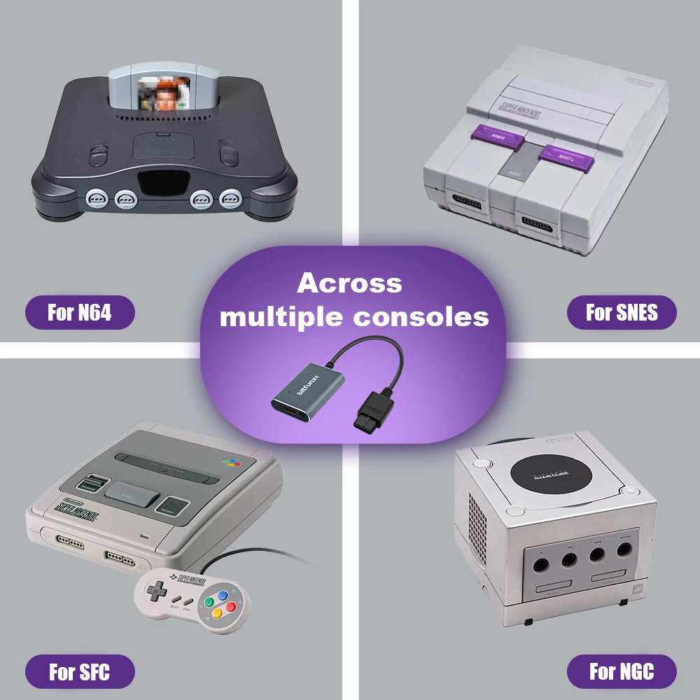 Bitfunx 720P Svideo/AV ไปยังอะ - Retro Gaming Video บทวิจารณ์และราคา