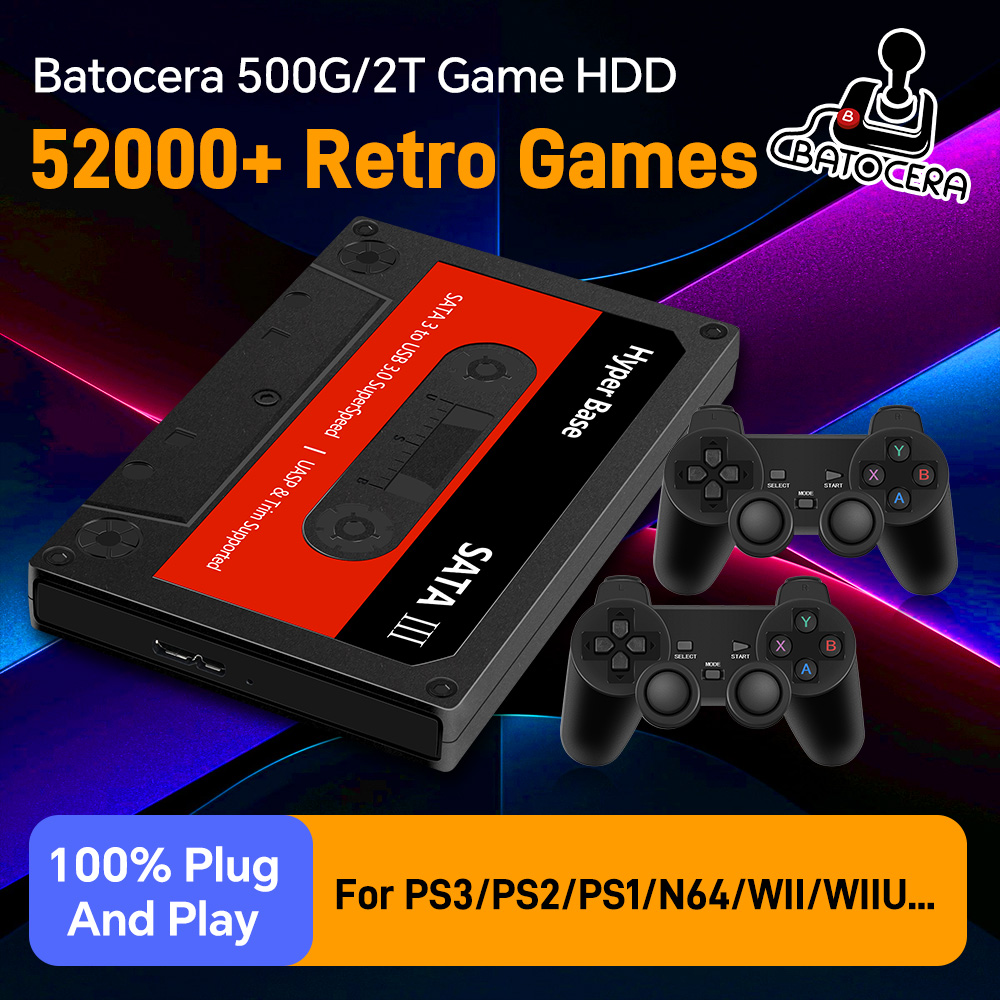 ฮาร์ดไดรฟ์เกมเรโทร Batocera 50 - Retro Gaming Emulator Pc บทวิจารณ์และราคา