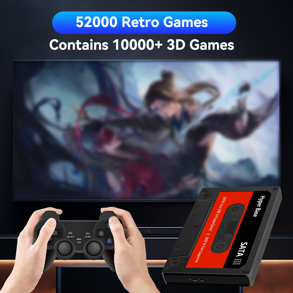 ฮาร์ดไดรฟ์เกมเรโทร Batocera 50 - Retro Gaming Emulator Pc บทวิจารณ์และราคา