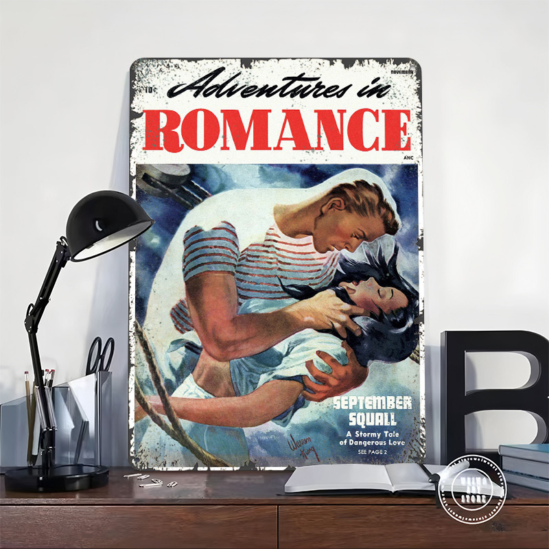 ADVENTURES IN ROMANCE โปสเตอร์ - Retro Gaming At Home บทวิจารณ์และราคา