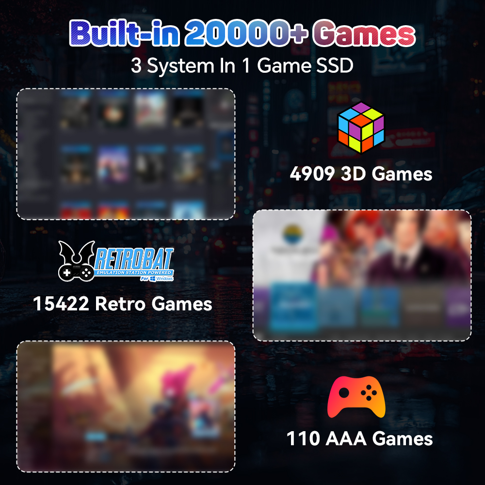 ฮาร์ดไดรฟ์จำลองเกมขนาด 2TB พร้ - Retro Gaming Emulator Pc บทวิจารณ์และราคา