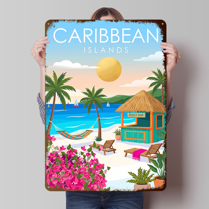ป้ายโลหะวินเทจลายบาร์ชายหาดหมู - Retro Gaming Island บทวิจารณ์และราคา