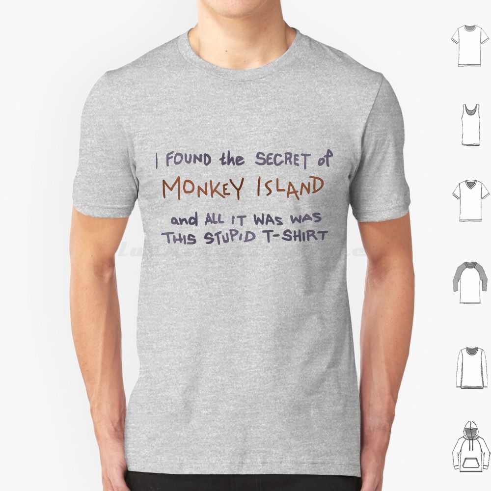 ฉันค้นพบความลับของเกาะลิง เสื้ - Retro Gaming Island บทวิจารณ์และราคา