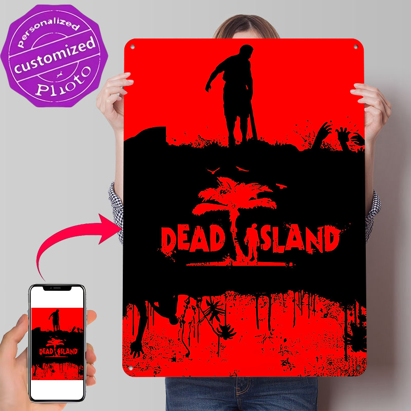 โปสเตอร์โลหะลายสามมิติแบบกำหนด - Retro Gaming Island บทวิจารณ์และราคา
