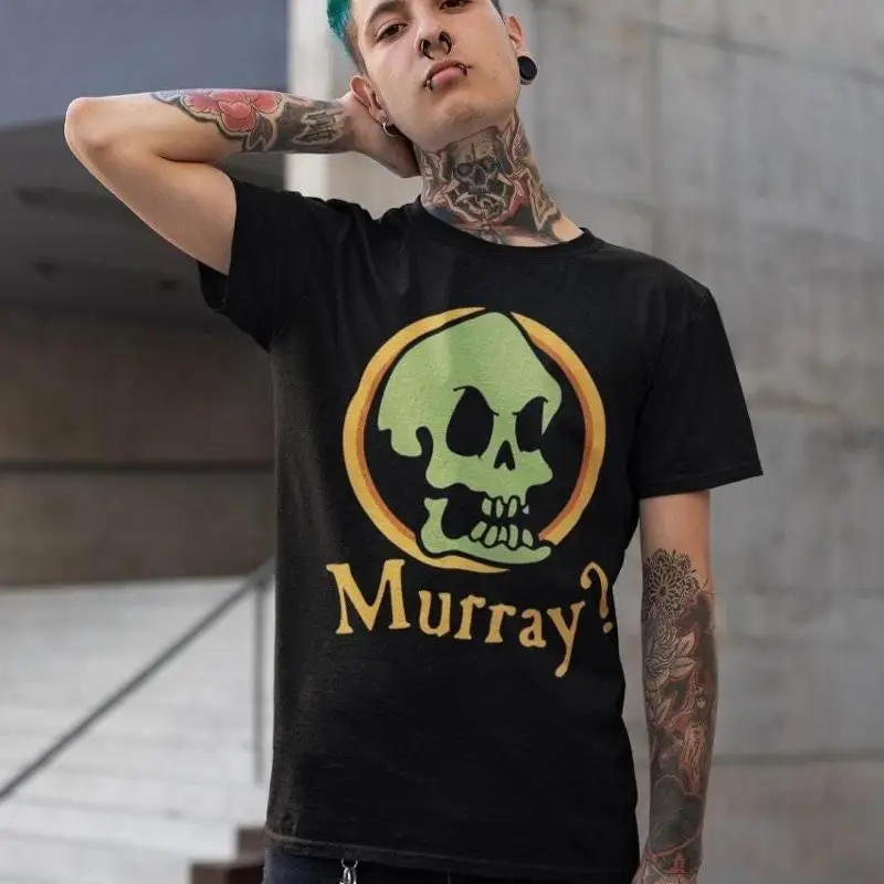เสื้อยืดผ้าฝ้ายหนา Monkey Isla - Retro Gaming Island บทวิจารณ์และราคา
