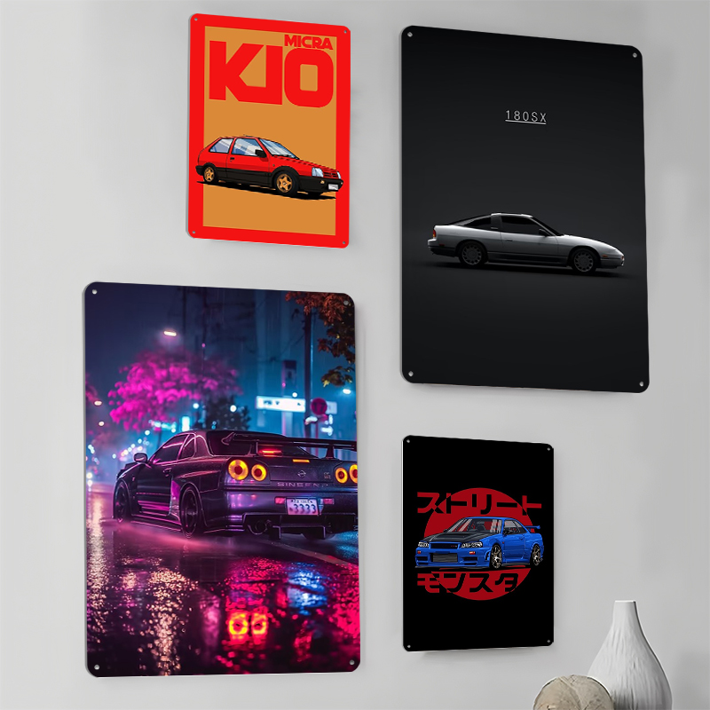 โปสเตอร์รถยนต์ (นิสสัน) สไตล์เ - Retro Gaming At Home บทวิจารณ์และราคา