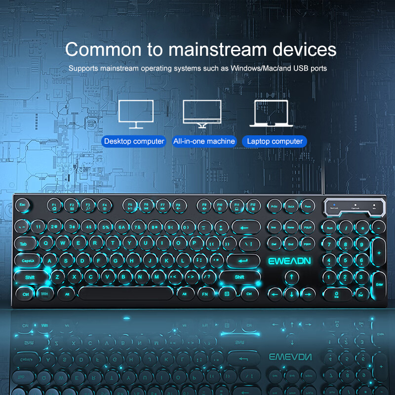 EWEADN คีย์บอร์ดเกมเครื่องพิมพ - Retro Gaming Laptop บทวิจารณ์และราคา