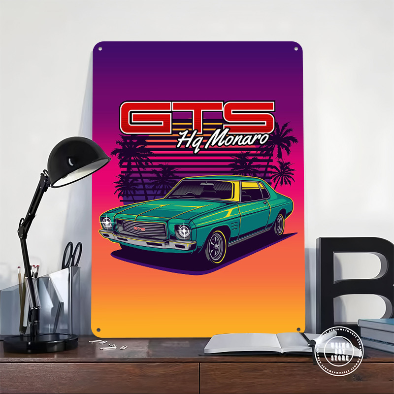 โปสเตอร์โลหะรถยนต์ HQ Monaro G - Retro Gaming At Home บทวิจารณ์และราคา