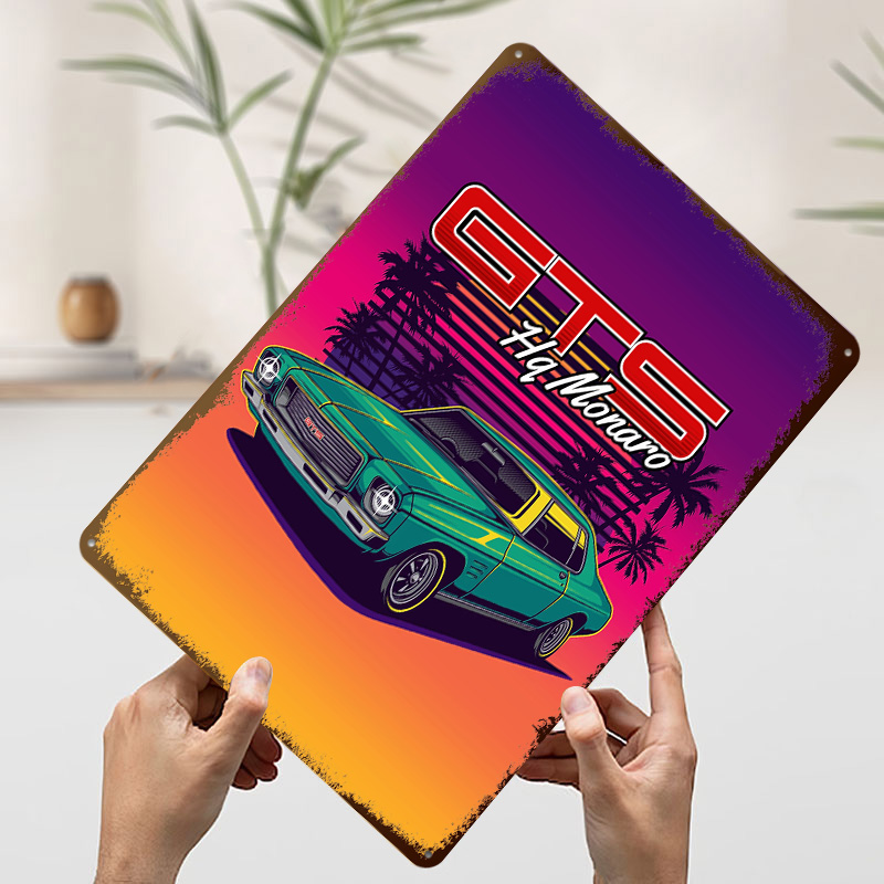 โปสเตอร์โลหะรถยนต์ HQ Monaro G - Retro Gaming At Home บทวิจารณ์และราคา
