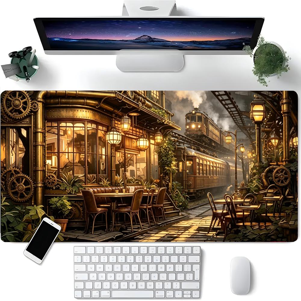 แผ่นรองโต๊ะทำงานสไตล์สถานีรถไฟ - Retro Gaming Laptop บทวิจารณ์และราคา