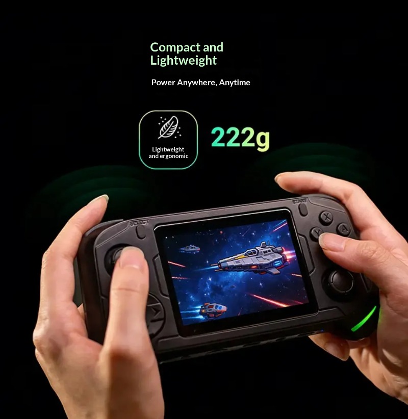 Abxylute E1 คอนโซลเกมมือถือ RK - Retro Gaming Os Linux บทวิจารณ์และราคา