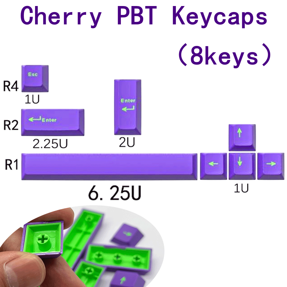 6.25U Space Keycap Cherry Prof - Retro Gaming Keycaps บทวิจารณ์และราคา