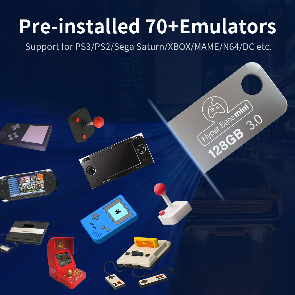 แฟลชไดรฟ์ USB เกมมิ่งพกพาขนาดเ - Retro Gaming Emulator Pc บทวิจารณ์และราคา