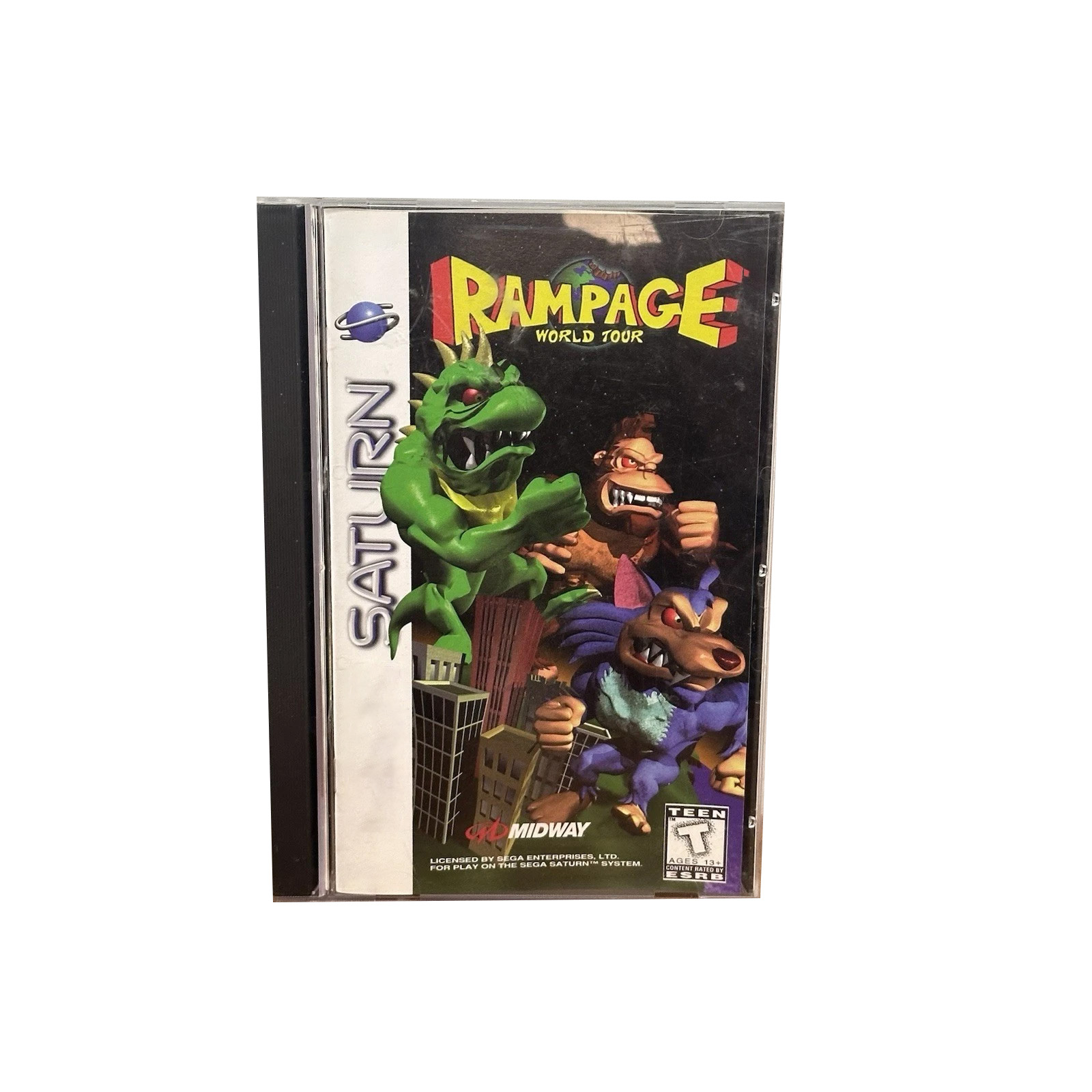 เกม Saturn Copy Disc Rampage W - Retro Gaming Video บทวิจารณ์และราคา