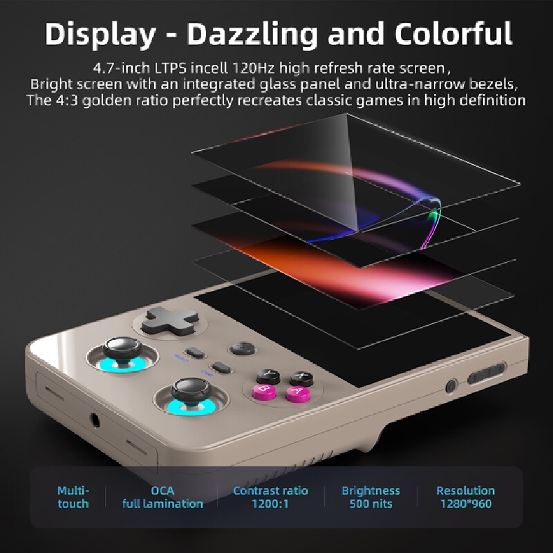 เครื่องเล่นเกมพกพา Rg477v อุปก - Retro Gaming Devices บทวิจารณ์และราคา