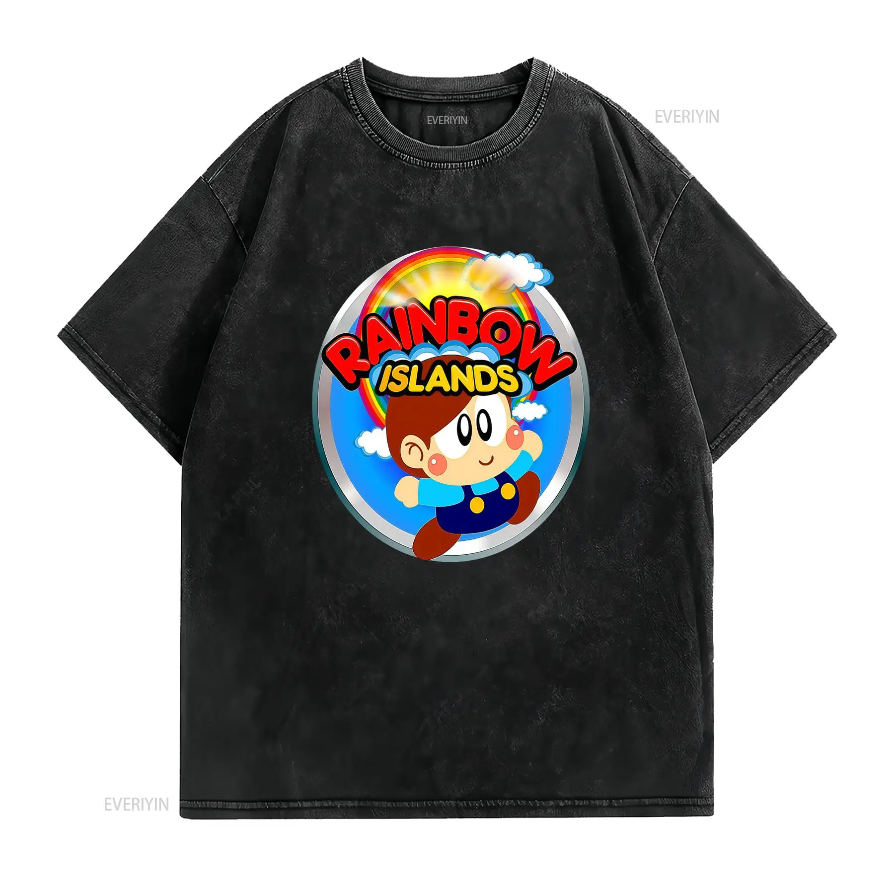 เสื้อยืดวิดีโอเกม Rainbow Isla - Retro Gaming Island บทวิจารณ์และราคา