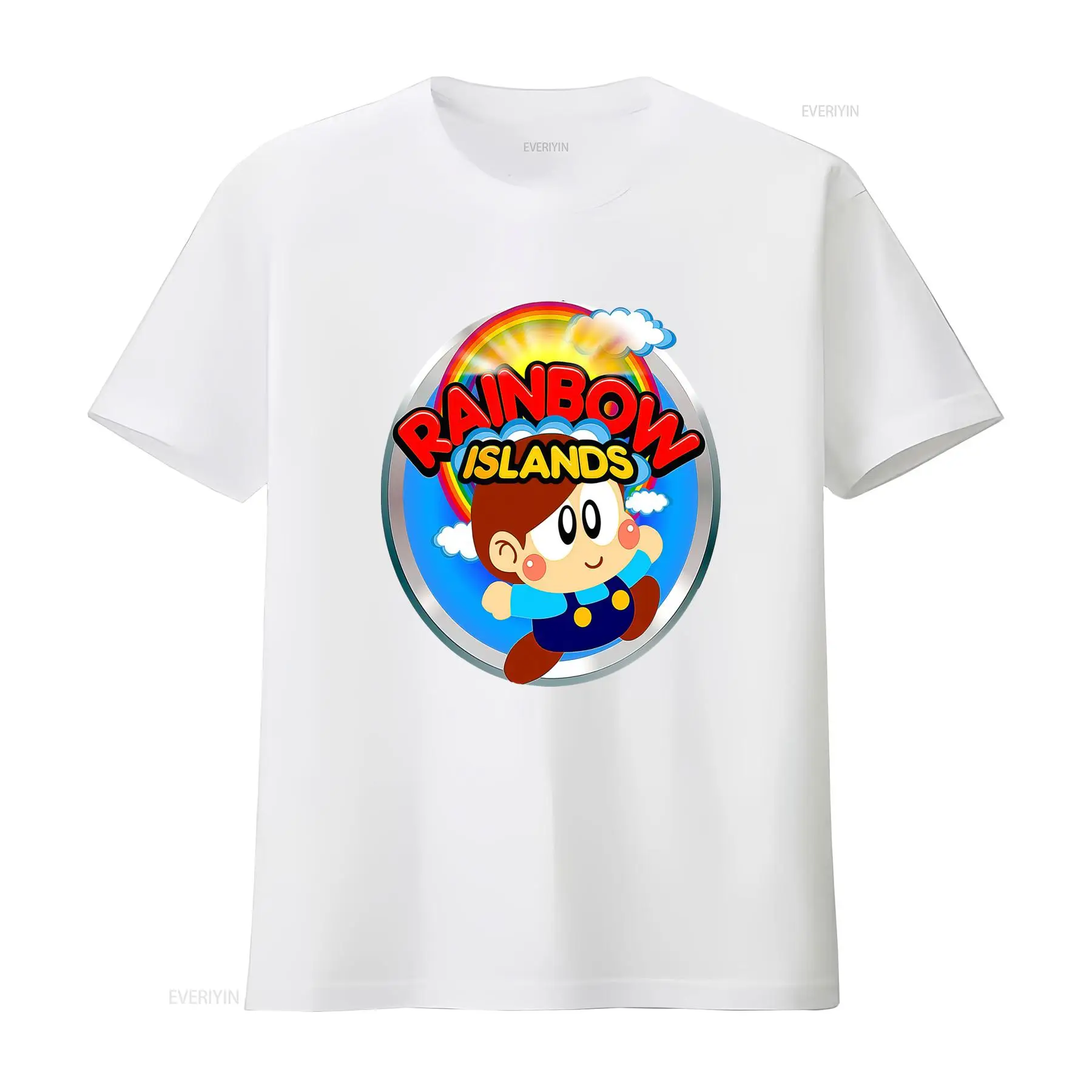 เสื้อยืดวิดีโอเกม Rainbow Isla - Retro Gaming Island บทวิจารณ์และราคา