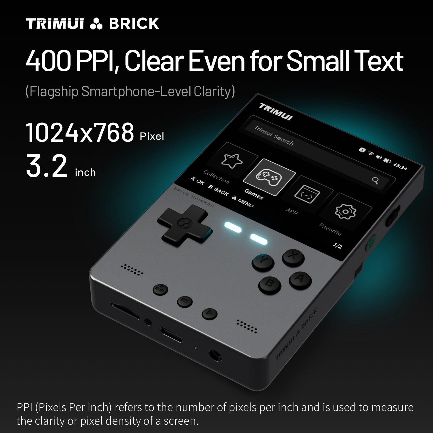 เครื่องเล่นเกมพกพา TRIMUI BRIC - Retro Gaming Kiosk บทวิจารณ์และราคา