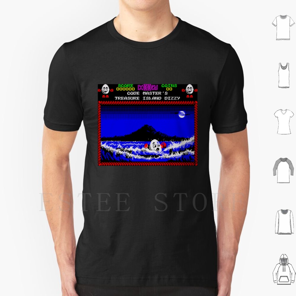 เสื้อยืดลาย Treasure Island Di - Retro Gaming Island บทวิจารณ์และราคา