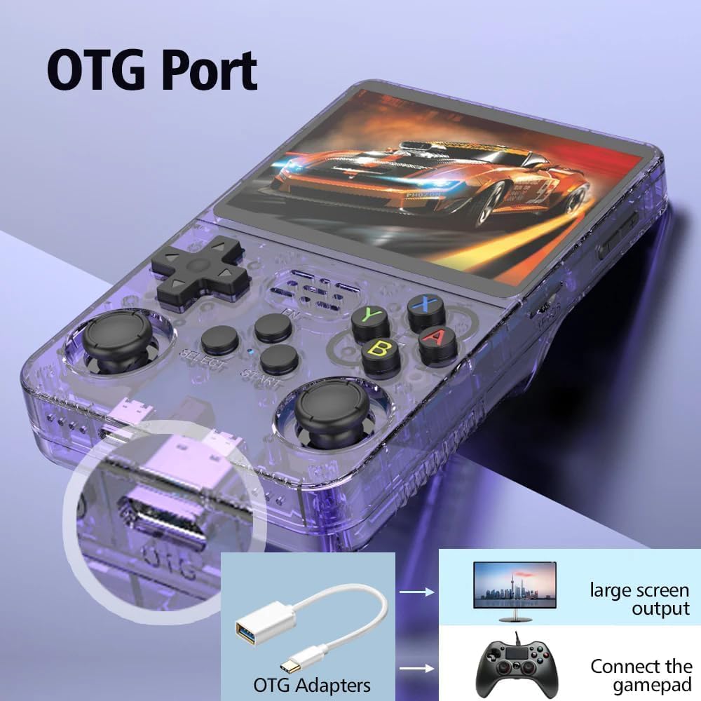 เครื่องเล่นเกมพกพา NEW R36S Re - Retro Gaming Os Linux บทวิจารณ์และราคา