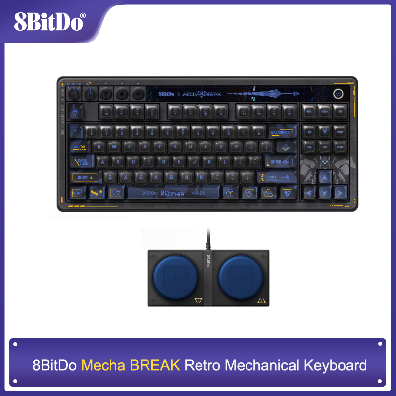 8BitDo Retro 87 Mechanical Key - Retro Gaming Windows บทวิจารณ์และราคา