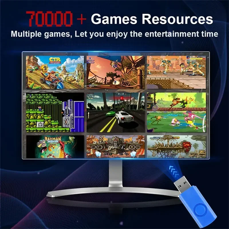 เครื่องเล่นเกมย้อนยุค 70000+ เ - Retro Gaming Windows บทวิจารณ์และราคา