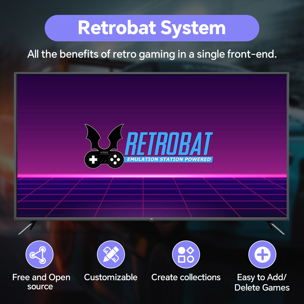 Retrobat 500GB Gaming HDD 6400 - Retro Gaming Emulator Pc บทวิจารณ์และราคา