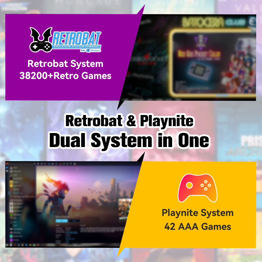 Retrobat & playnite คอนโซลเกมย - Retro Gaming Kiosk บทวิจารณ์และราคา