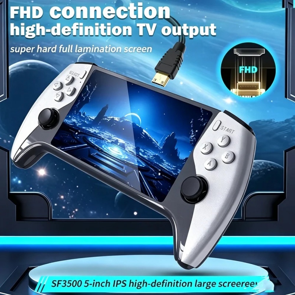 SF3500 เครื่องเล่นเกมพกพาขนาด  - Retro Gaming Devices บทวิจารณ์และราคา